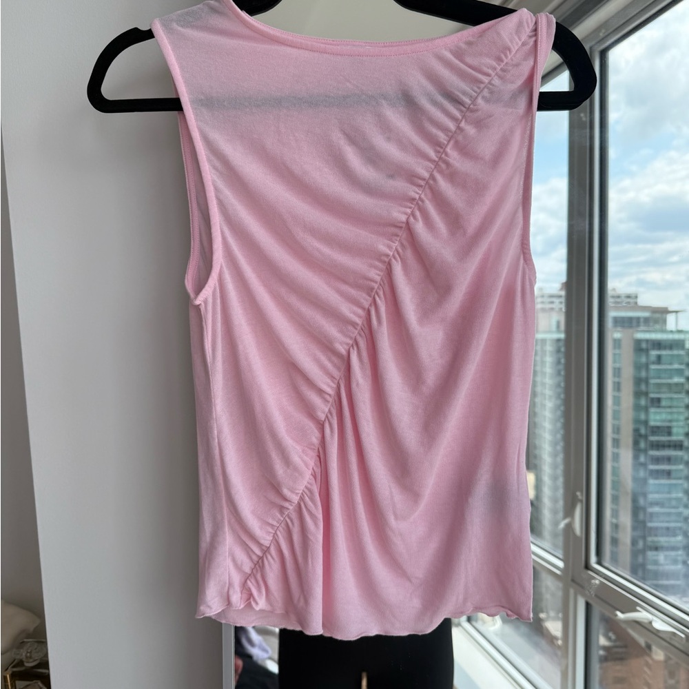 Pink Sleeveless Top